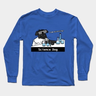 Science Dog Long Sleeve T-Shirt